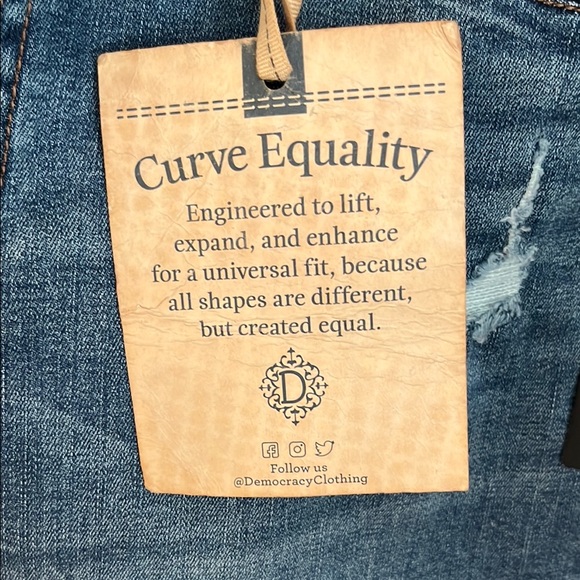 Democracy Brand Classic Blue Jeans - Picture 2 of 15